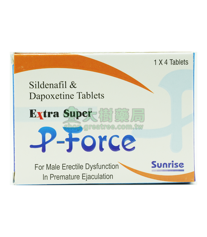 必利吉 Super P-force 200mg/4顆 助勃+延時 威而鋼學名藥